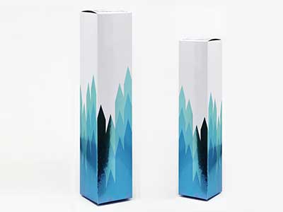 Metallic paper for vape packaging